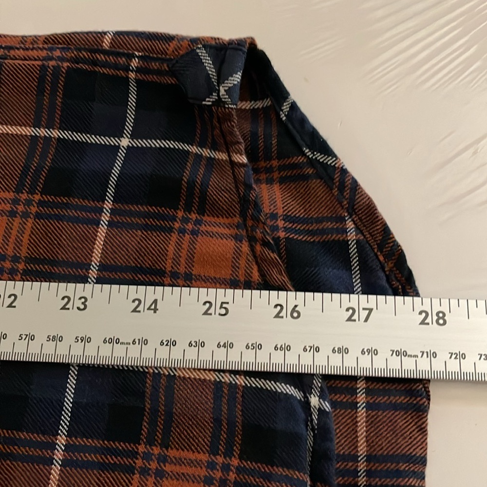 VANS Sycamore Flannel Long Sleeve Shirt, Dress Blue Sequoia, Size Large, Stylish - Picture 14 of 15